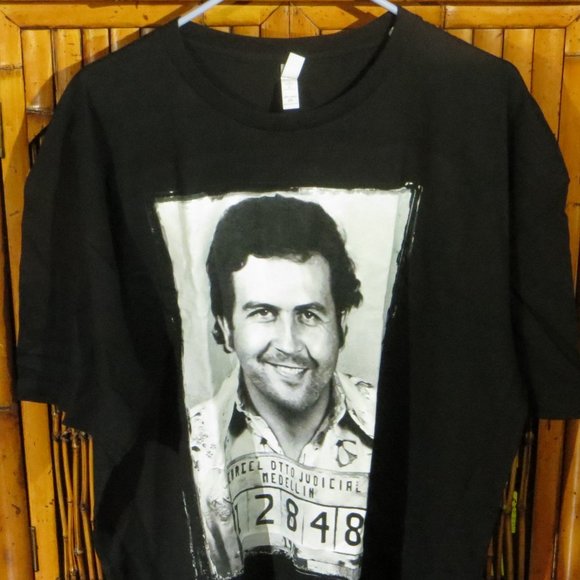 Cotton Heritage Other - Pablo Escobar Mug Shot T-shirt NEW